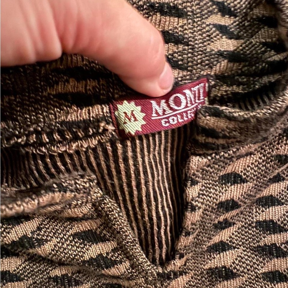Rare Vintage Monty Collection Sweater Dress / Long Tunic - Picture 4 of 8
